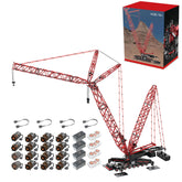 LG1750 Crane Model DIY Assembly Building Blocks Set (Dynamic Version/12135PCS/Red&Black)